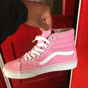 Pink High Top Vans
